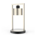 led light 2024 New Dimming Bedside Aromatherapy Knob Control Home Decoration Adjustable Candle Warmer Lamp
