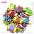 Import Lelebe 2020  infant plush toys animal design  organic  comforter  plush stripe   bells  baby socks from China