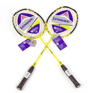 Lenwave high quality carbon ball badminton racket