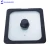 Import LFGB Passed Strainer Silicone Glass Lid High Edge Tempered Glass Lid from China
