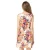 Import LHCE1138 2019 European and American explosions summer large size v- neck Printed Sleeveless floral chiffon dress from China
