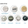 Light gold snap button 1.5cm letter rabbit European standard environmental protection fashion metal snap button