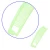 Import Light Green Thick Hair Banana Comb Hairgrips from China
