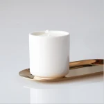 LIGHTING LOVER factory wholesale scented ceramic candle jar soy wax luxury