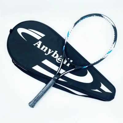 Lightweight Full Carbon Tennis Racquet Training Good Elasticity Professional Lightweight Adult Tennis Racket Graphite