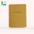 Import Lion 50 MOQ 2019 Wholesale Custom PU Leather Softcover Spiral Notebook from China