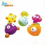 Little Sea Animals, Cute Floating Light up Bath Toys