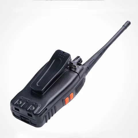 Long Range Rechargeable Walkie Talkie Portable Handheld 16Channels Two Way Radio with Earpiece,USB Charger,LED Light,Battery