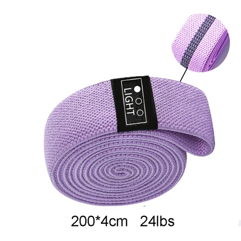 Buy Long Resistance Loop Band Set Unisex Fitness Yoga Elastic Bands Hip ...