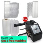 Low Cost Price Air Wrap Bubble Cushion Film Machine Inflatable Cushion Packaging Machine