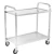 Import Low Moq Stainless Steel Square Tube Hand Cleaning Trolley Cart from China