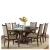 Import Low MOQ Vietnam Manufacturer Luxury Modern Home Furniture Leather Solid Wood Dining Room Sets from Vietnam