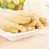 Low price canned white asparagus in brine in glass canned food