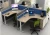 Import Low Price Office 4 Person Modular Desk Standard Sizes Of Workstation Furniture from China