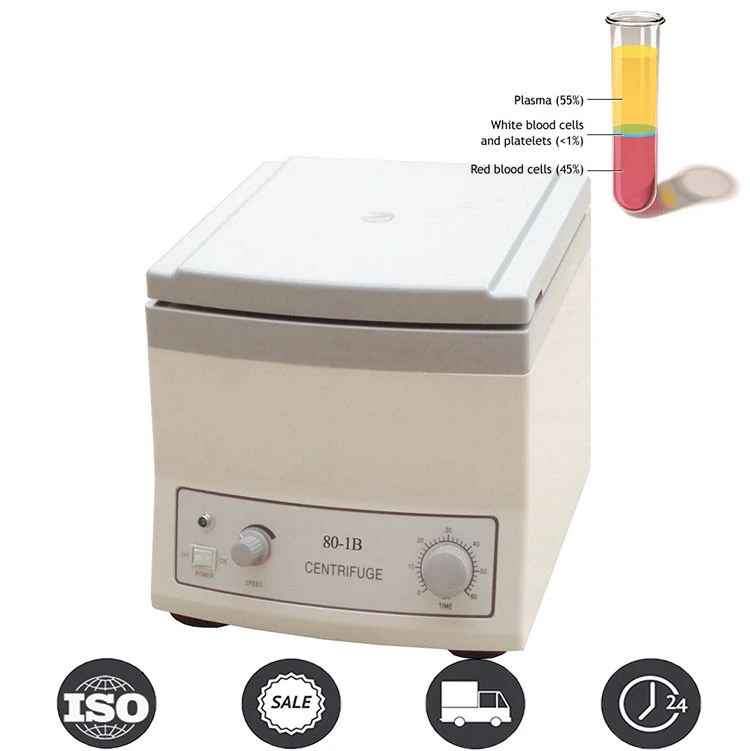 Low Speed Medical and Lab Centrifuge Machine with 6*20ml Tubes