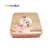 Import luxury Biscuit Cookie Mooncake Tin Box square red cake tin box from China