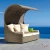 Import Luxury Chaise Lounge Sofa Garden PE Rattan Daybed Outdoor Furniture Chaise Lounge from China