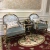 Import Luxury classic living room wood carving villa furniture (1+2+3 sofa +big coffee table ) from China