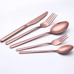 Luxury Cutlery Camping Stainless Steel Wedding Silverware Flatware Set