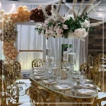 Luxury design dinning table set wedding chairs and tables antique tables in hoetl restaurant dining room sets for sale