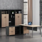 Luxury executive modern office desk L shaped computer desk office furniture office desk