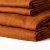 Import LZ original stone washed flax ochre color100% pure french linen nude bedding sets from China
