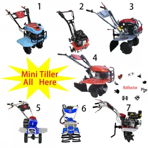 Manual agricultural machinery mini cheap garden tractor