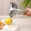 Manual Fruit Juice Extractor, Handheld Alloy Citrus Squeezer Durable Hand Press