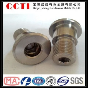 manufacturer directly wholesale gr5 titanium 14x1.5 lug lugs with the best price