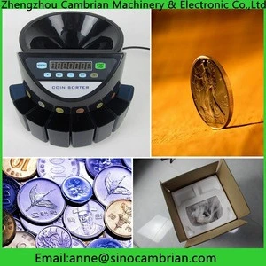 Many countries colombia coin sorter for hot sale
