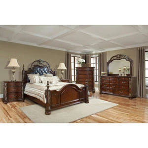Master Piece Designs Wooden Hard Carved bed set - Bedroom Furniture