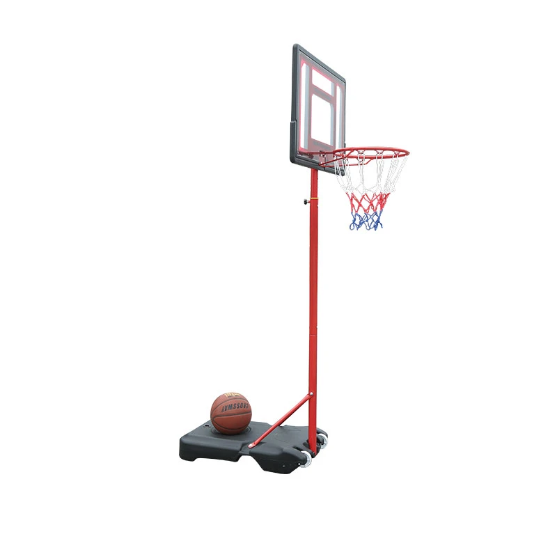 M.Dunk Height Adjustable High Quality Plastic Indoor Basketball Hoop And Stand