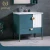 Import Meiyani modern style cabinet solid wood bathroom vanity with  porcelain counter-top basin from China