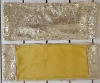 Mesh sequin chair cover sashes gold/silver chair bands for wedding decoration