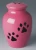 Import Metal Classic Pet Urn with Paw Print Slate from India