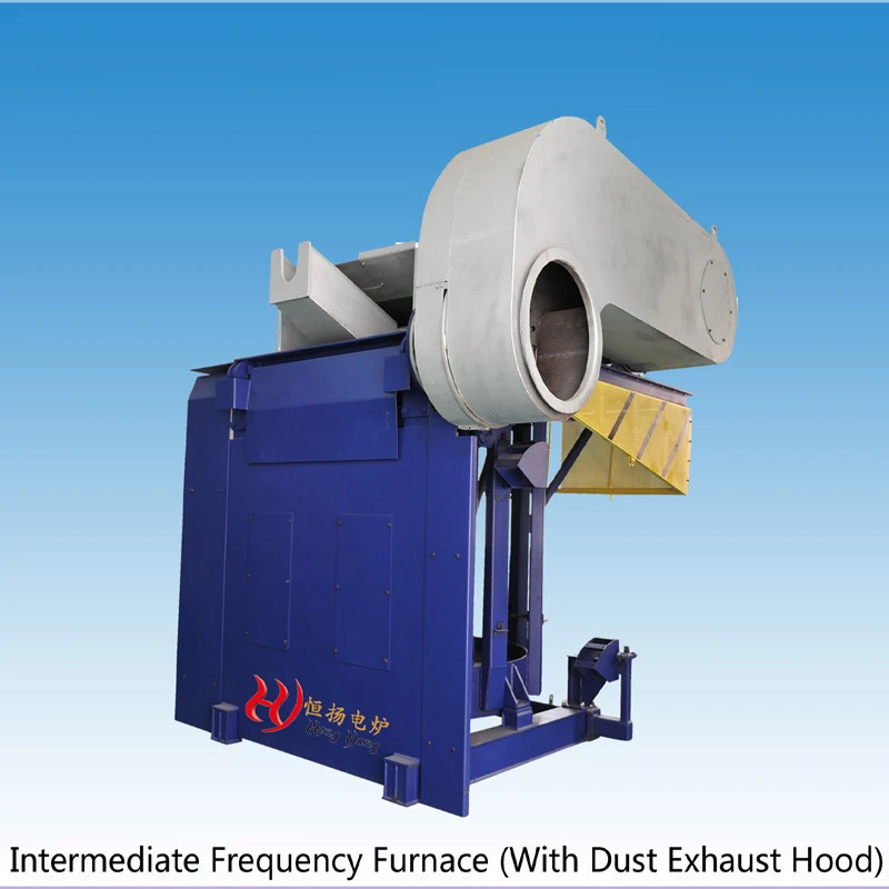 Metal Melting Copper Gold  Aluminum Heating Electric Induction Furnace for Steel Bars Casting and Billet