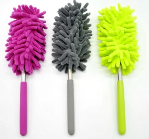 Microfiber Duster Extendable Retractable Cleaning Duster Long Reach