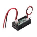 Mini Digital Ammeter 0-5.000A 0.56" inch Green LED Display 4 digits Amp Panel Meter 5A Current Tester Detector for Car