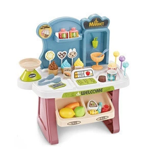 Mini Multifunctional Supermarket Imitation Toys Play House Toy Set Kid