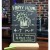 Import Mini Tabletop Wooden Base Double-Sided Chalkboard Sign Easel from China