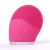 Import mini waterproof design facial sonic brush with massage and clean skin with CE FCC ROHS from China