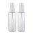Import 50ml 60ml 70ml flat shoulder plastic pet transparent fine mist spray bottle from China