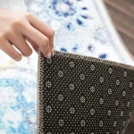 Modern Commercial High Quality 3D Floor Mat Cheap Living Room Yellow Carpet