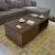 Import modern design walnut coffee table furniture for hotel from China