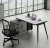 Import modern fashion white office partition 2/4/6 seater workstation table desk from China