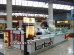 Modern fresh cinnamon rolls sales shopping mall kiosk customize for sale