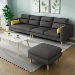 Modern living room sofa soft cheap sofa living room furniture multi - person sofa furniture manufacturer