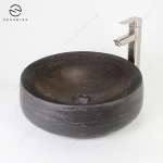 Modern Natural Bluestone Hand Wash Basin Sink For Bathroom Design