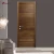 Import Modern new flush type engineered solid walnut wood house interior doors from China
