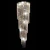 Import Modern Simple Design Pendant Lighting hanging Stair Crystal Ceiling Light from China
